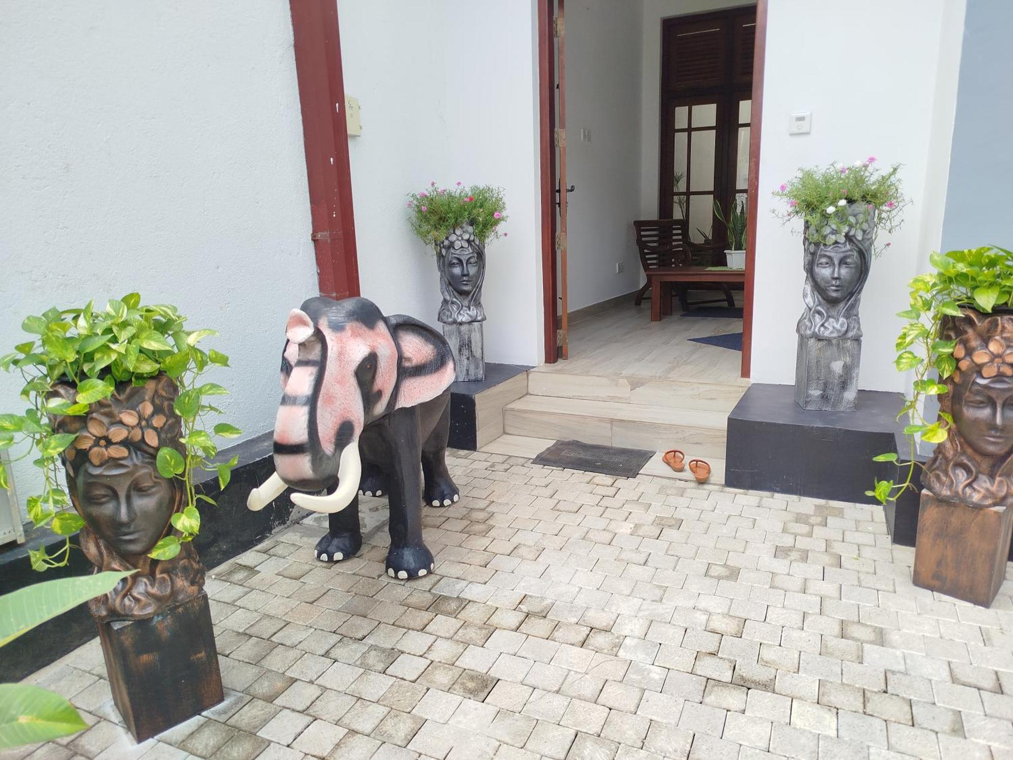 Elzangi Hotell Negombo Eksteriør bilde